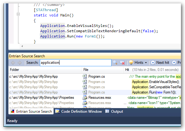 How to run a program in visual studio 2010 crack